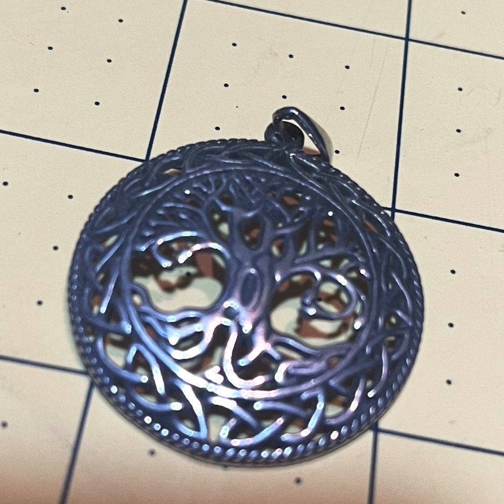 Silver Tree Pendant Tree of life